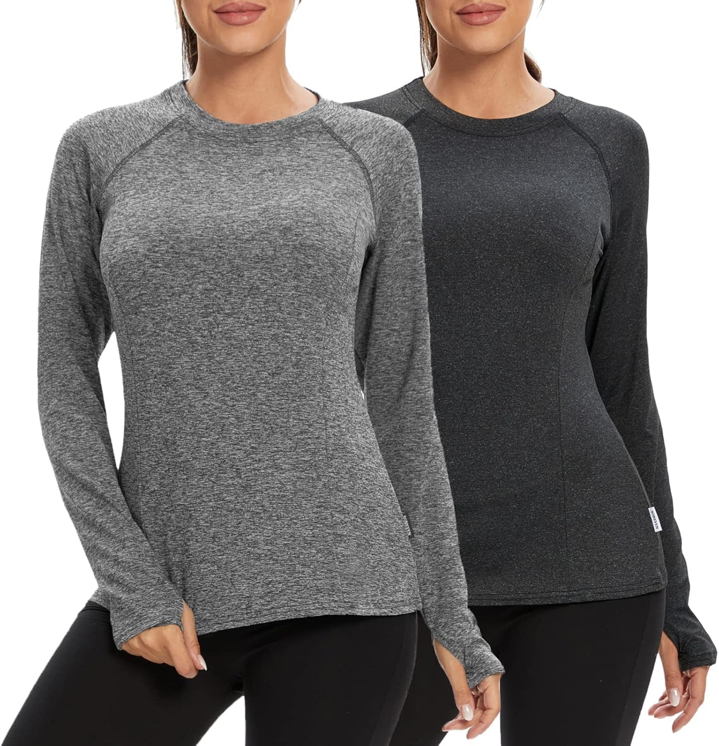 Soneven Women Fleece Thermal Long Sleeve Running Shirt Review