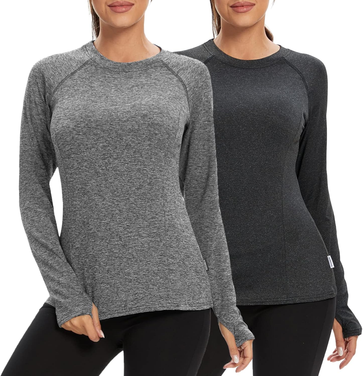 Soneven Women Fleece Thermal Long Sleeve Running Shirt Review
