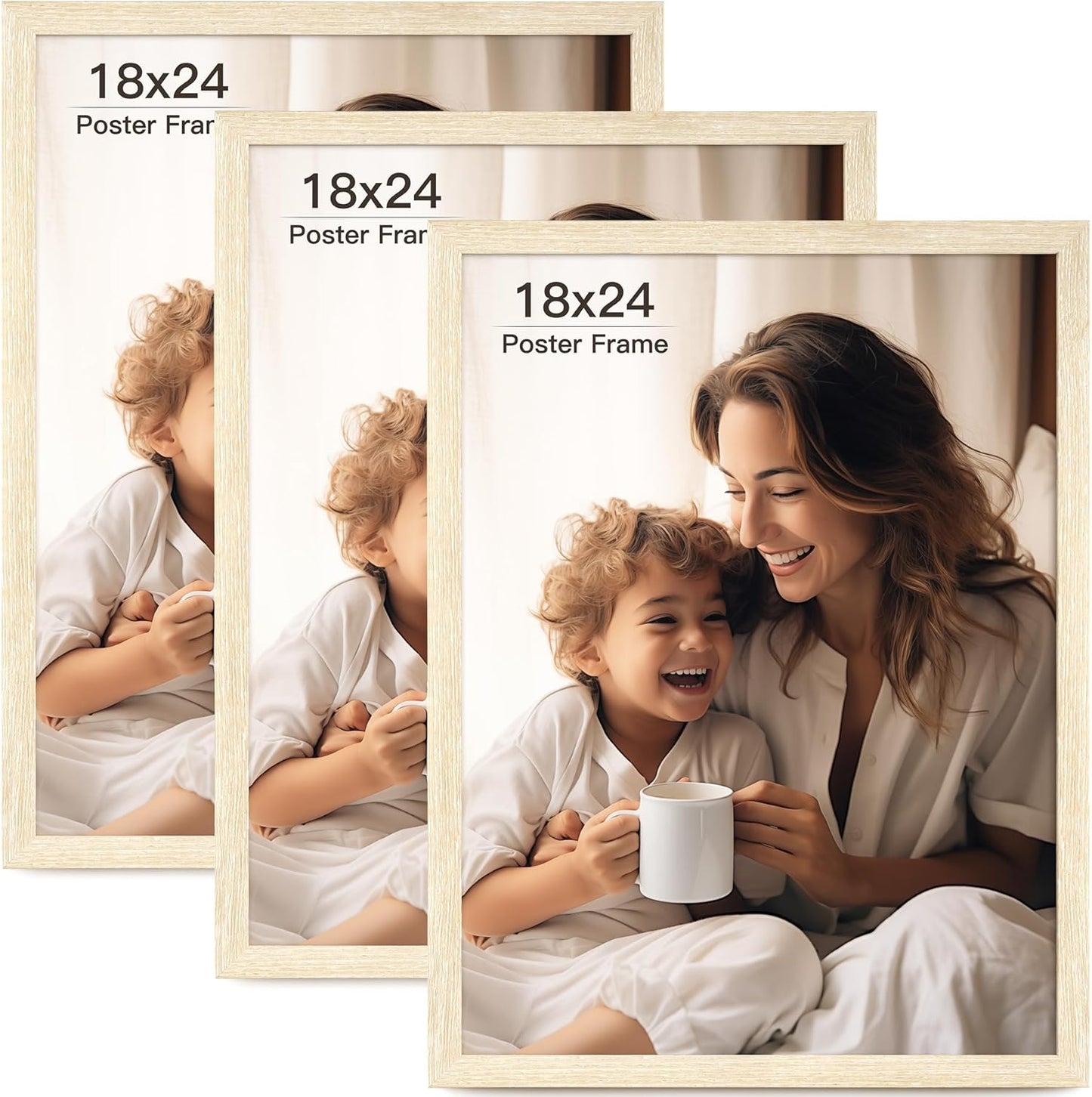 18x24 Picture Frame Set of 3 for Elegant Home Decor