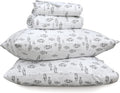 RUVANTI Flannel Sheets Queen Size - 100% Cotton, Extra Soft & Deep