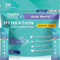 Electrolyte Powder Sugar-Free Hydration Packets Acai Berry - Rapid