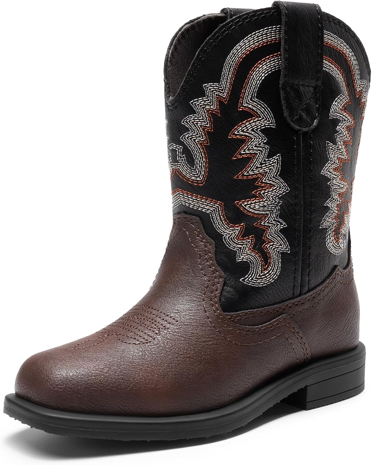 DREAM PAIRS Toddler Cowboy Boots for Little Boys and Girls