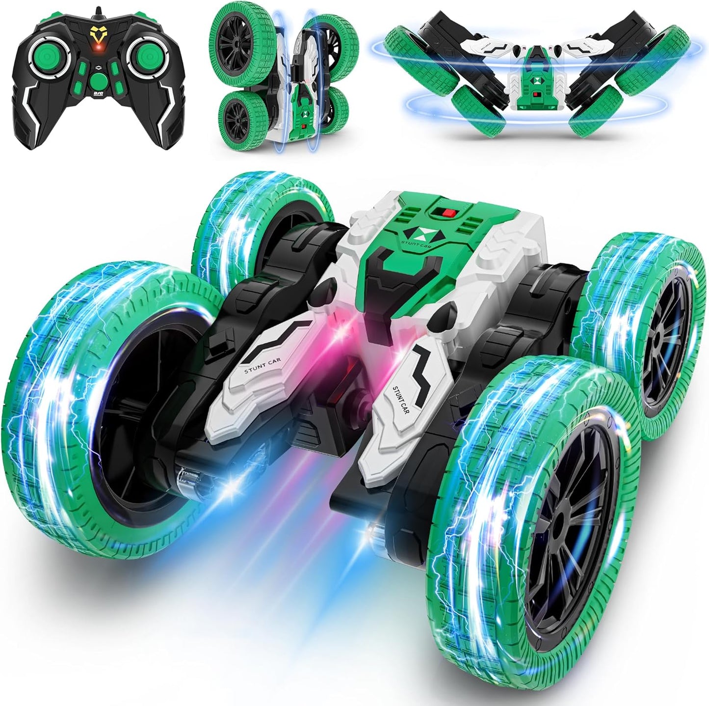 360 Flips Double Sided 4WD RC Car for Boys - Rcabcar