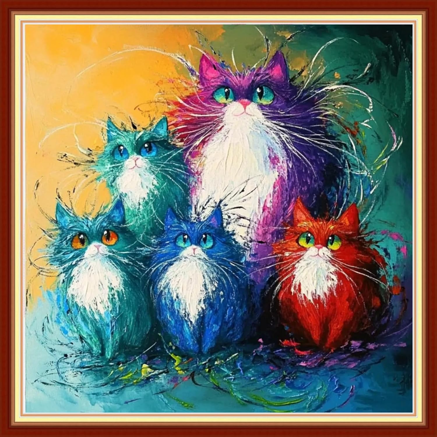 Artvxeay Stamped Cross Stitch Kits for Beginners and Kids