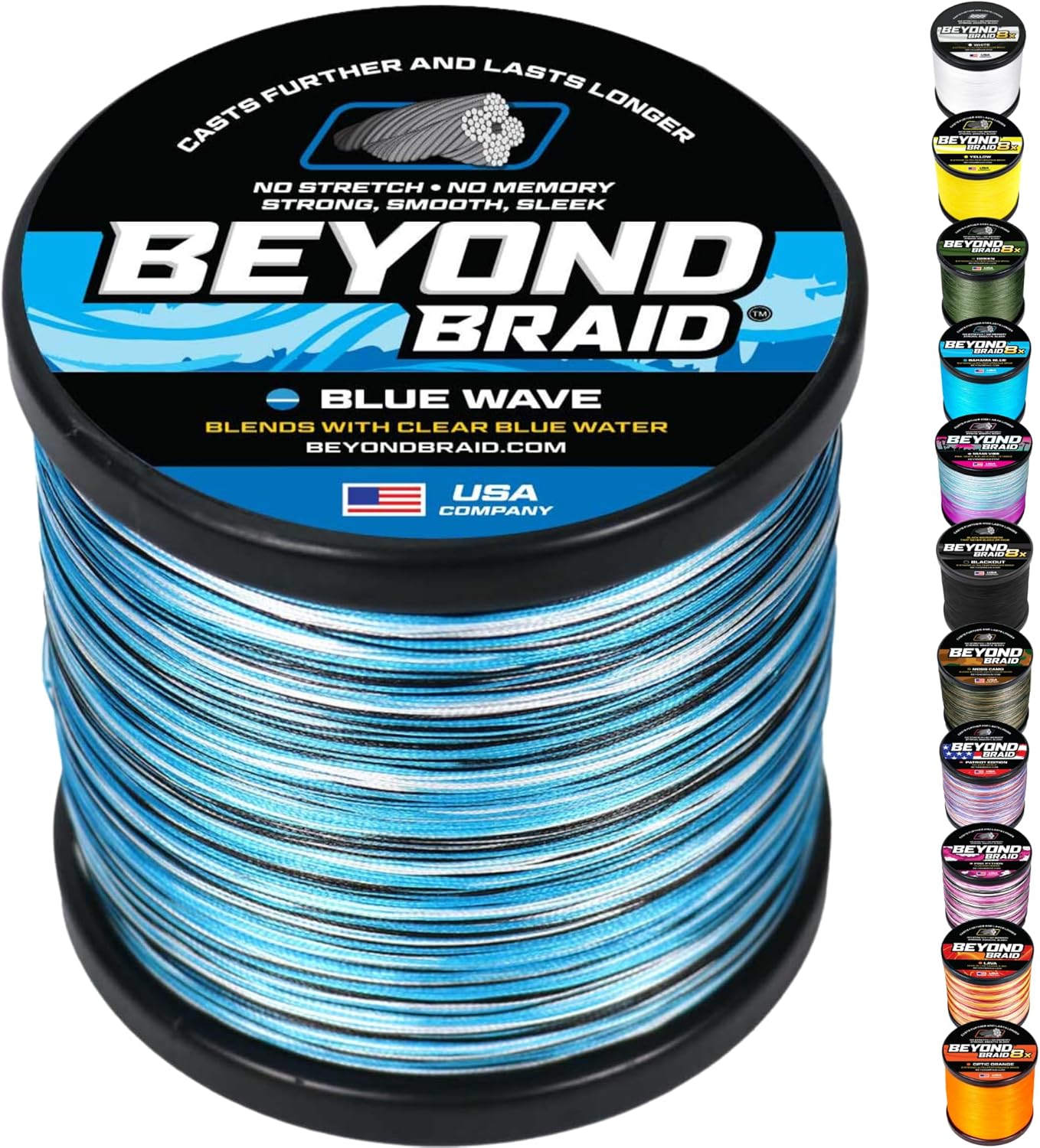 Beyond Braid Braided Fishing Line - Super Strong & Durable