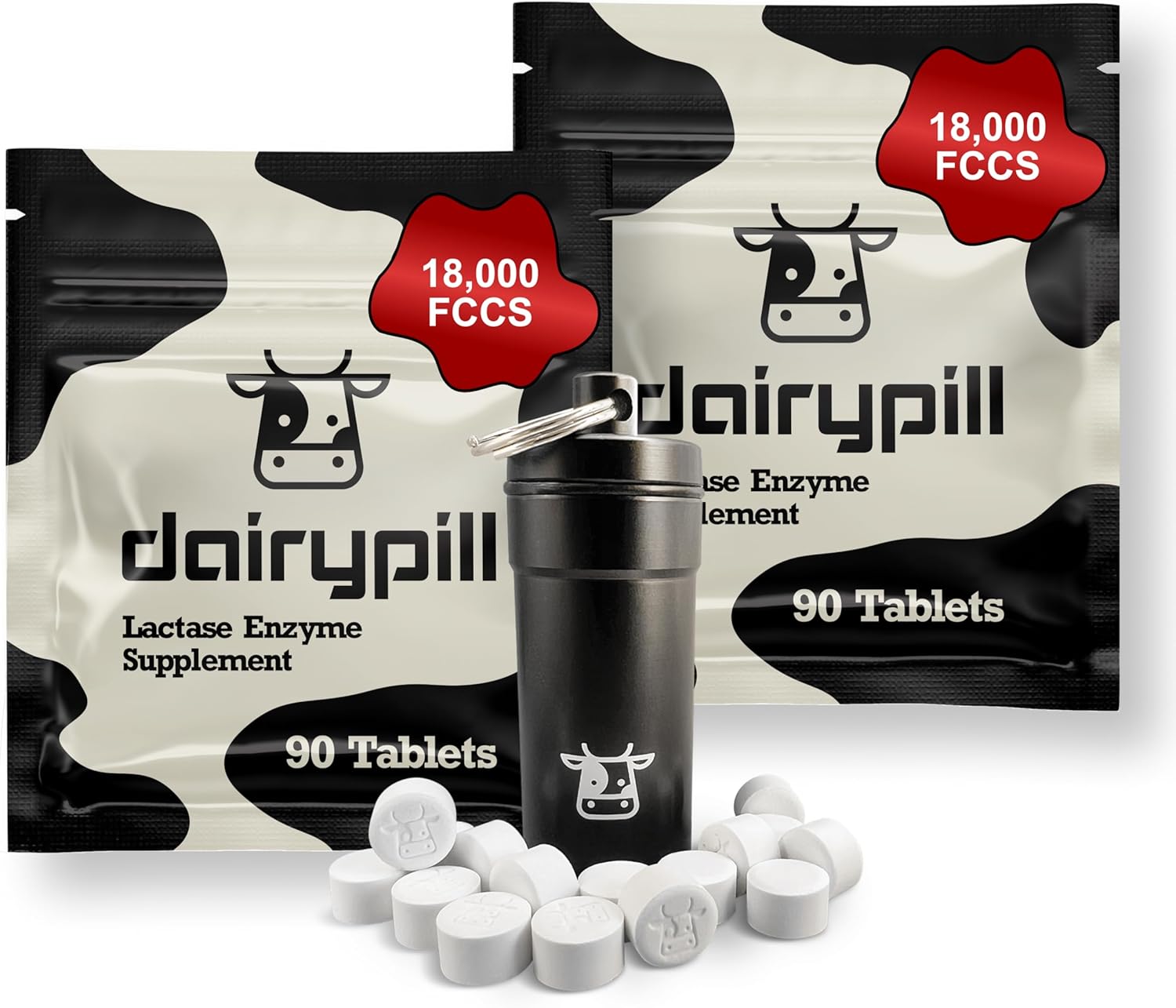 DairyPill Lactase Enzyme Supplements for Easy Digestion