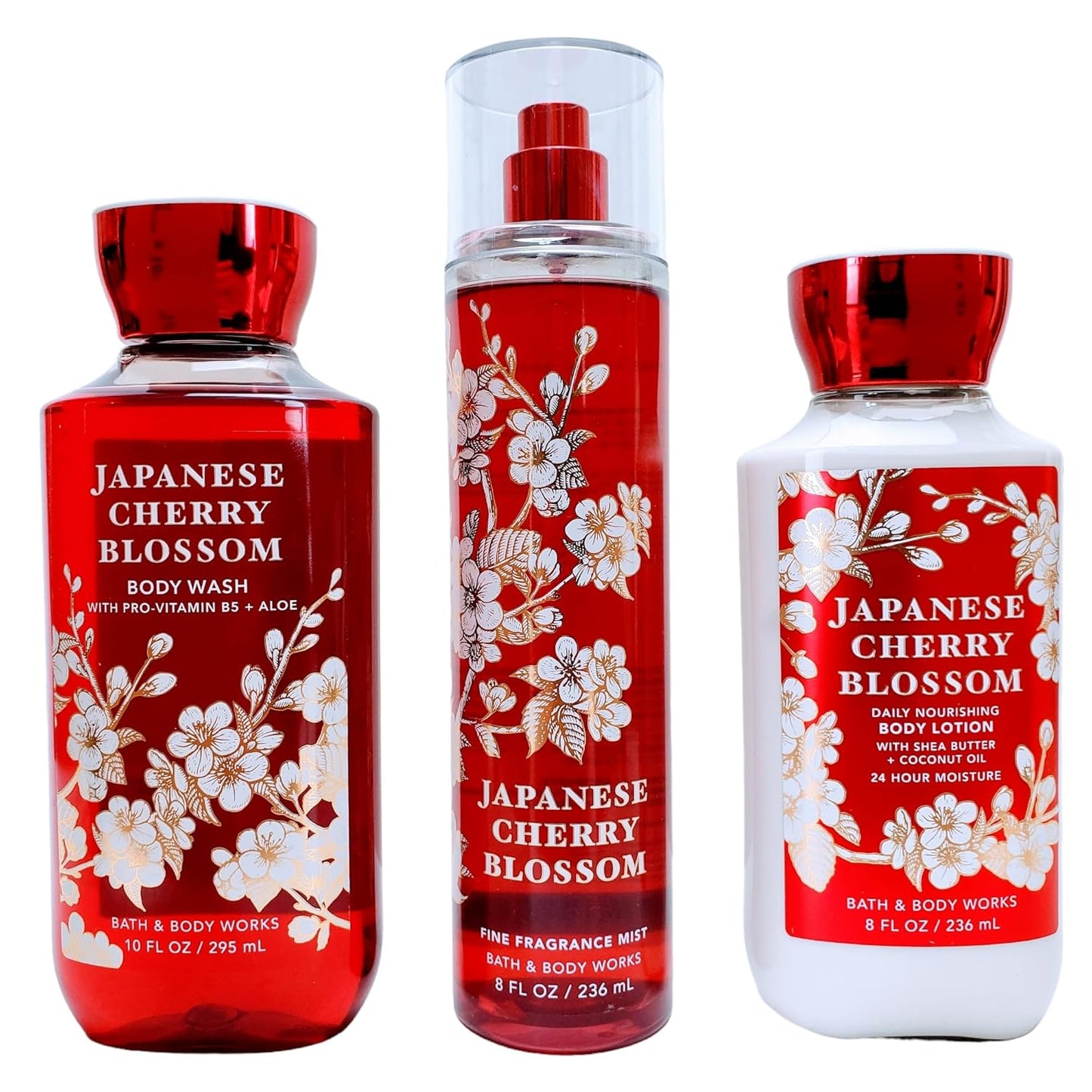 Japanese Cherry Blossom Set - Luxurious Shower Gel & Mist
