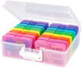 IRIS USA 4in x 6in Photo Storage Box Craft Keeper for Organizing