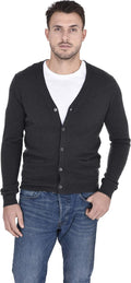 Cashmeren Men's Button Down Cardigan - Luxurious Cashmere Knit