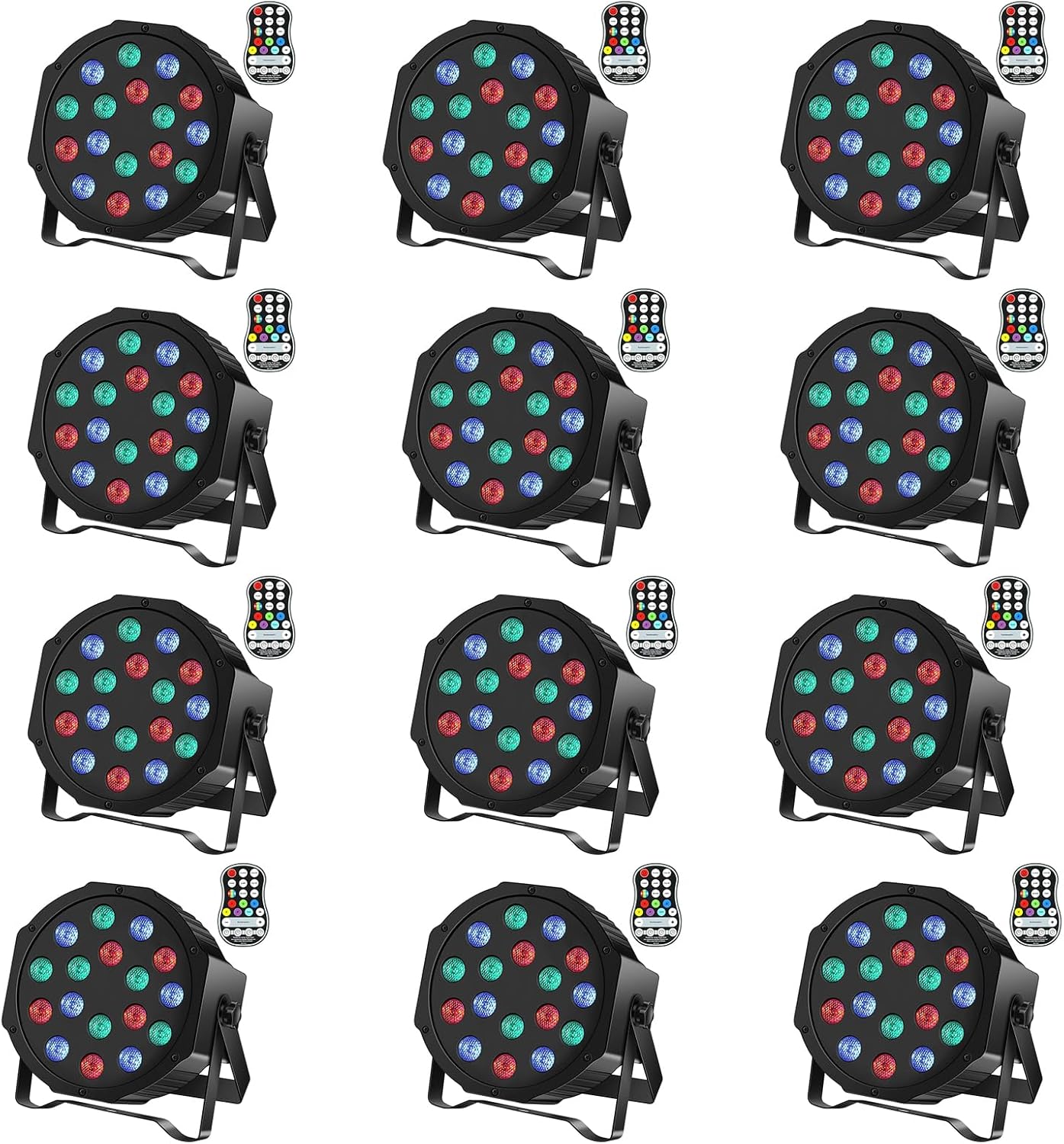 U`King Battery Powered Stage Lights for Events and Parties