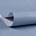 Grasscloth Wallpaper 24in x 393in Gray Blue - Textured Peel and Stick