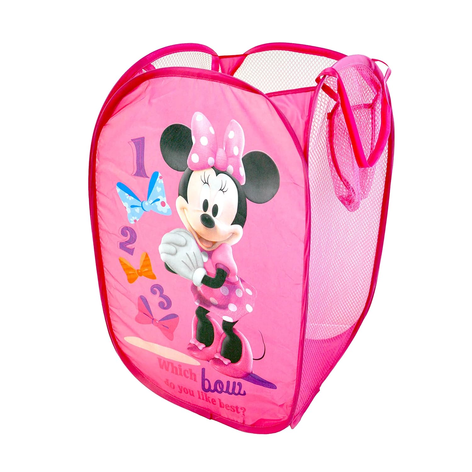 Disney Minnie Mouse Pop Up Hamper - Convenient and Durable