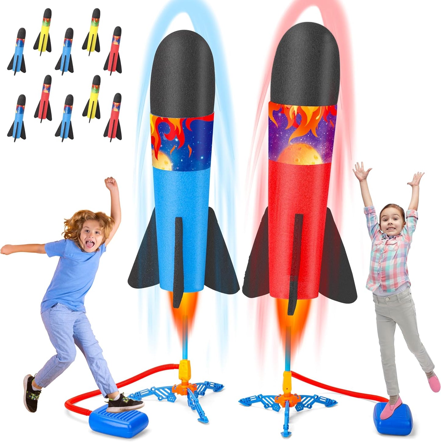FUNWEE Toy Rocket Launcher Set - Ultimate Outdoor Fun!