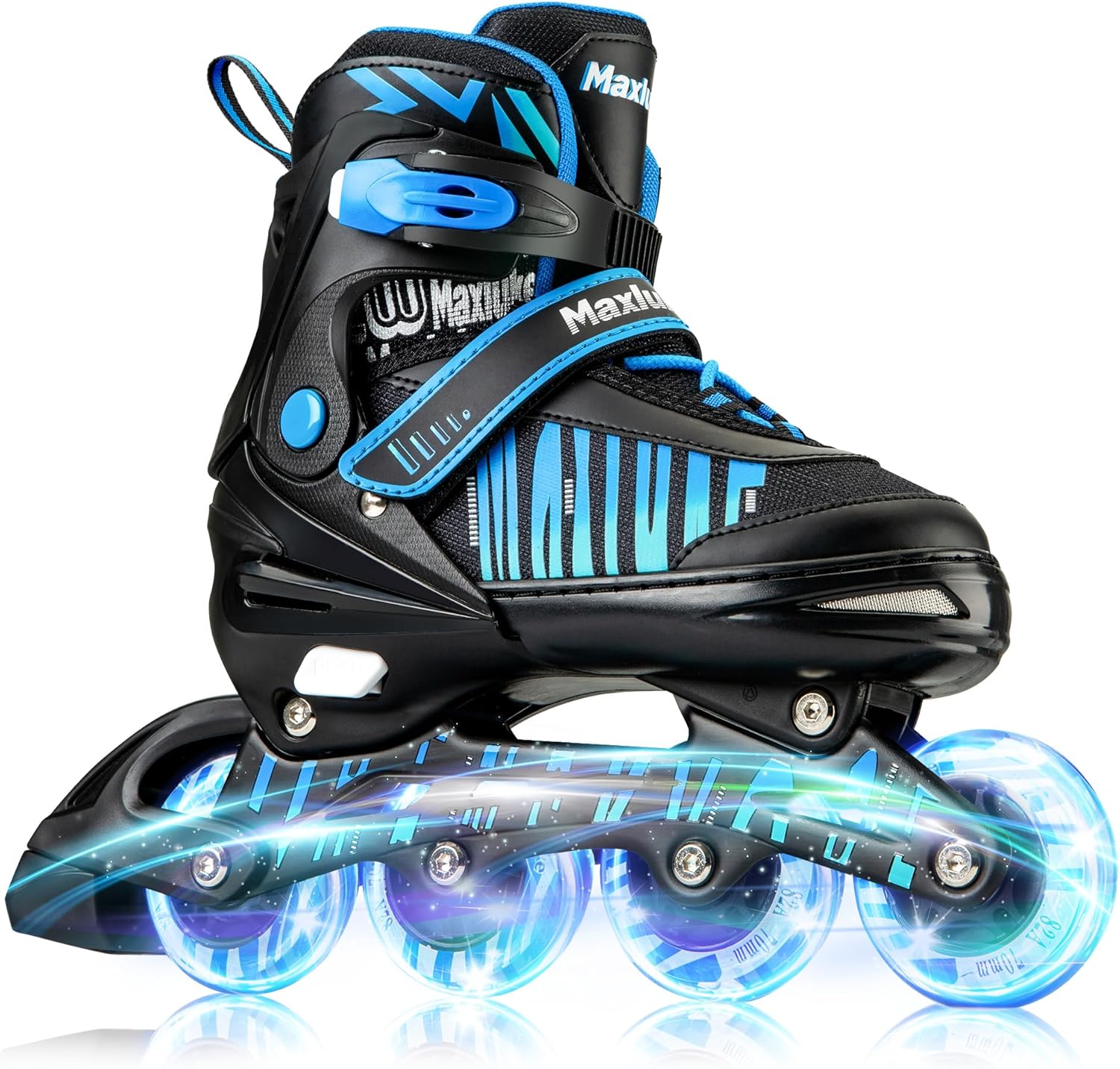 Adjustable Inline Skates for Kids with Light Up Wheels Fun