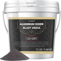#120 Grit Aluminum Oxide Blast Media (12 LBS) - Durable Abrasive