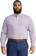 IZOD Men's Big and Tall Performance Comfort Long Sleeve (Style RDXX)