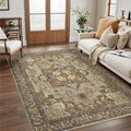 Ciicool 4x6 Rug Washable Area Rug - Low-Pile Vintage Boho Comfort