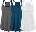 Maternity Nursing Tank Tops 3-Pack - Soft Organic Cotton Comfort