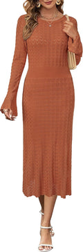 Stylish Modest Business Casual Sweater Dress for Women This Fall