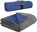 Tirrinia Large Waterproof Outdoor Blanket - Packable Sherpa Warmth