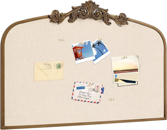 Vintage Arch Framed Pin Board for Stylish Home Office Decor