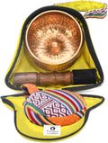 Handcrafted 4-Inch Lingam Tibetan Singing Bowl Set - Portable Sound
