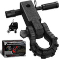 AUTMATCH Shackle Hitch Receiver 2in Heavy Duty Towing Kit