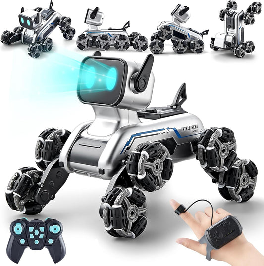 Remote Control Robot Dog Car | Interactive Gesture Sensor | Fun Kids Toy