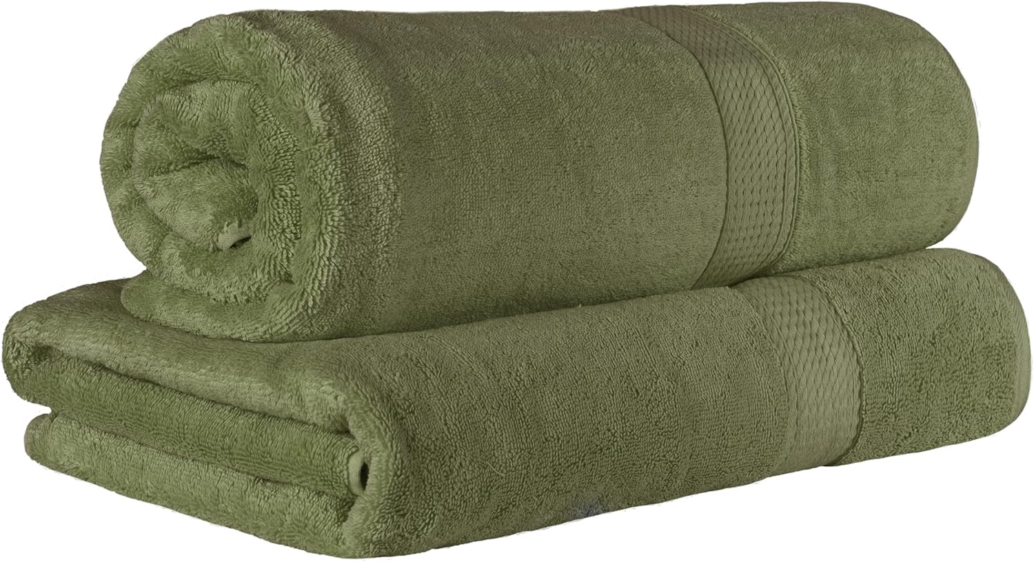 Superior Egyptian Cotton Pile Bath Sheet Set of 2 for Luxury