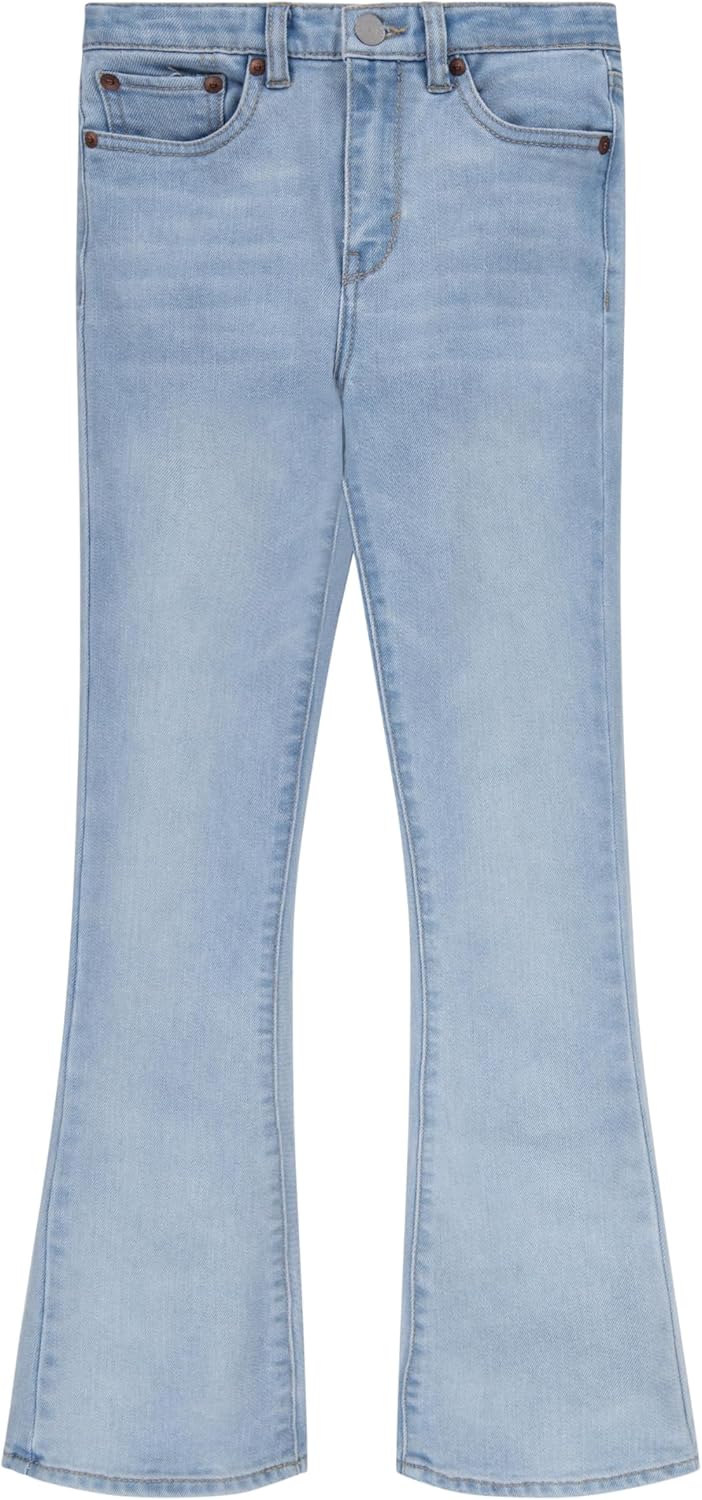 Levi's Girls' Flare Jeans for Stylish Comfort and Mobility