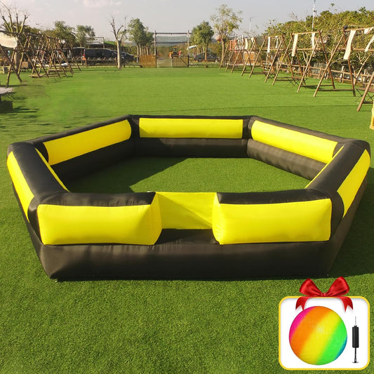 17FT Inflatable Gaga Ball Pit for Indoor and Outdoor Fun