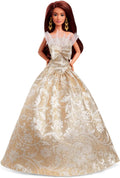 Barbie 2025 Holiday Dark Brown Hair Fashion Doll - Seasonal Collector