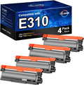 Uniwork Compatible E310dw Toner Cartridge Replacement - 4 Black Pack