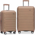 Durable Hardshell Luggage Set by Traveler's Choice for Adventurers