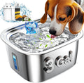 Dog Water Fountain for Large Dogs - 3Gal Stainless Steel Dispenser
