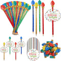 Christmas Pencil Eraser Set 100pc - Classroom Holiday Rewards