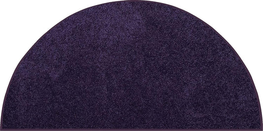 Pet Friendly Solid Color Area Rugs in Purple - 60in x 120in