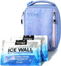 Titan Fridge Cold Upright Lunch Box Blooming Daises - Keeps Meals Cold