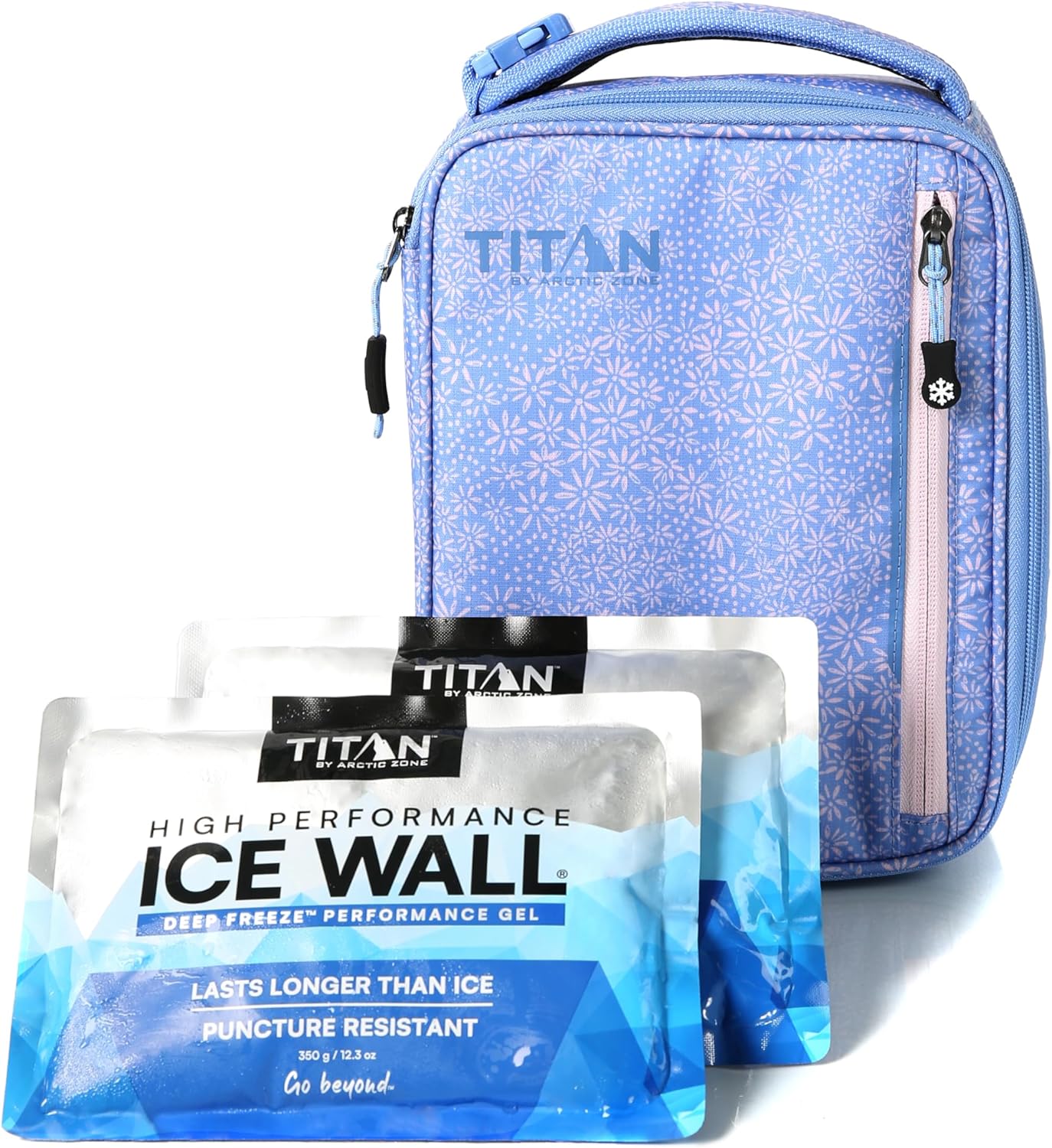 Titan Fridge Cold Upright Lunch Box with Ice Walls for Fresh Meals