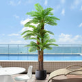 8.5ft Tall Artificial Palm Tree for Outdoors - Lifelike Decor