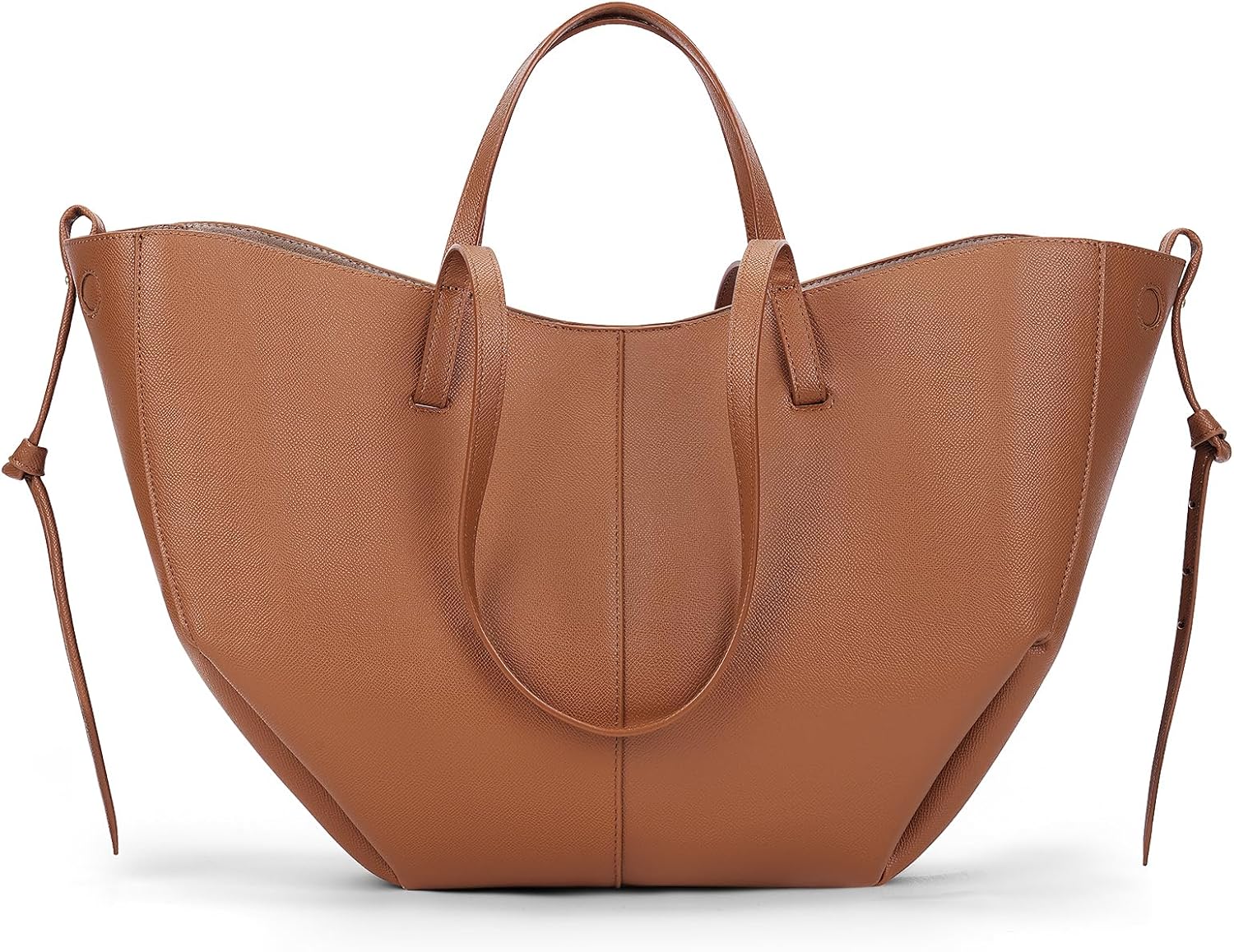 Juoxeepy Work Bag Faux Leather Tote Bag for Women Trendy Handbag