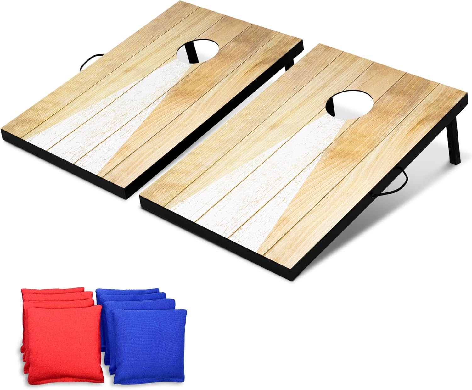 GoSports Cornhole Board Set - Portable Outdoor Toss Game Fun