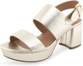 Aerosoles Women's Camilia Heeled Sandals - Comfortable Block Heel flex