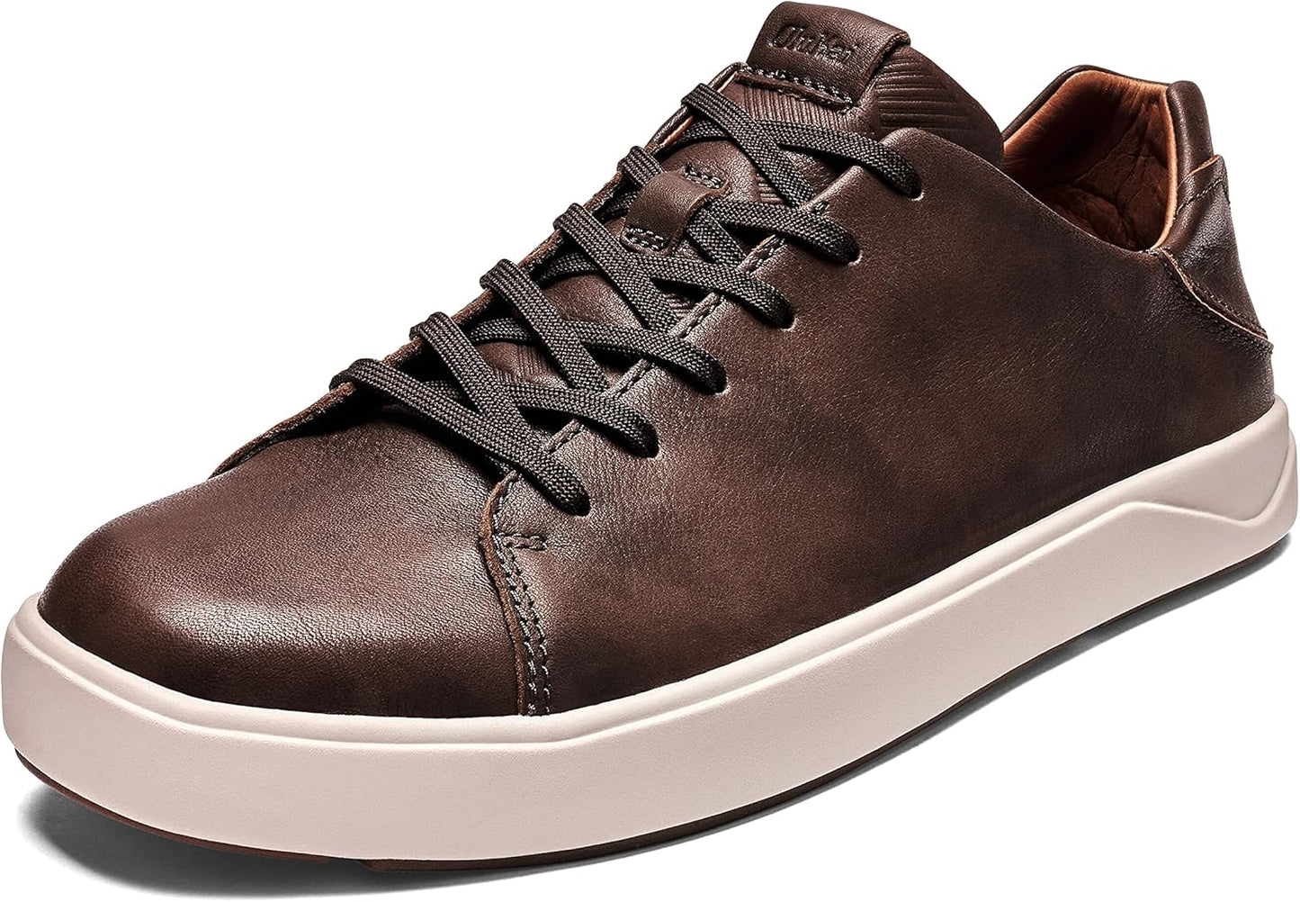 OLUKAI Lae'ahi Li 'ILI Men's Waterproof Leather Sneakers for Comfort