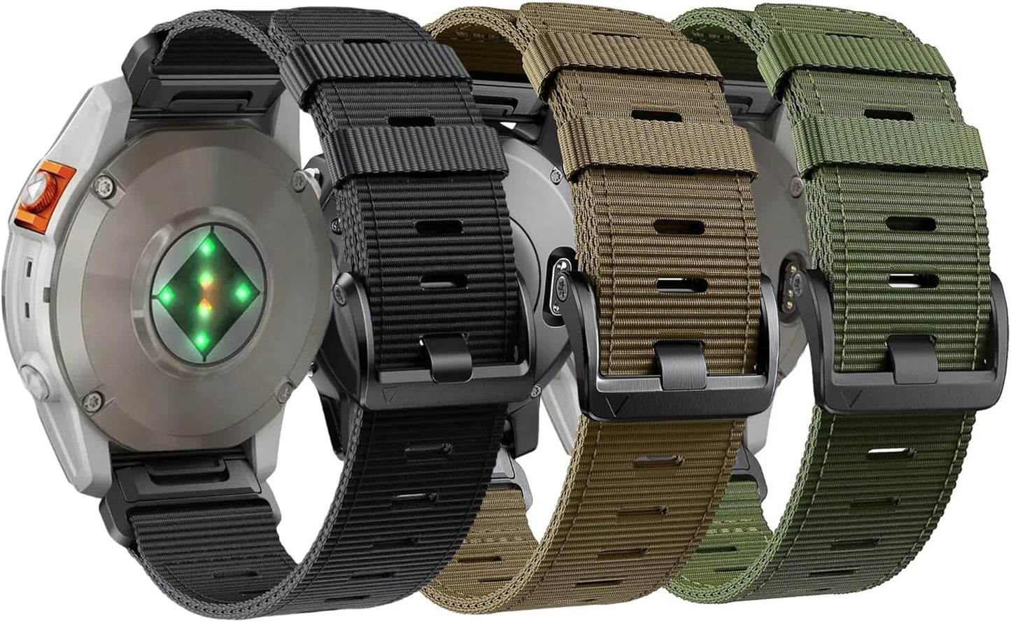 Super Rugged Quickfit Nylon Sports Strap for Garmin Watches