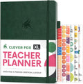 Clever Fox Teacher Planner School Year Planner A4 - Organized Lesson
