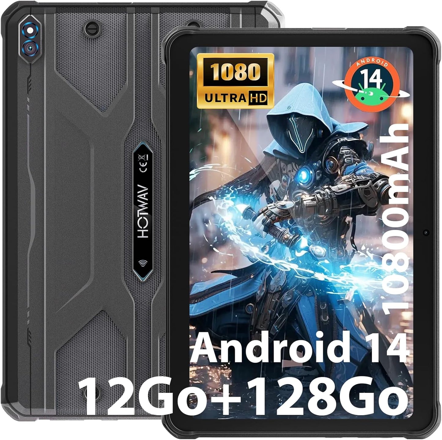 HOTWAV R8 Rugged Tablet with Massive Battery and Performance