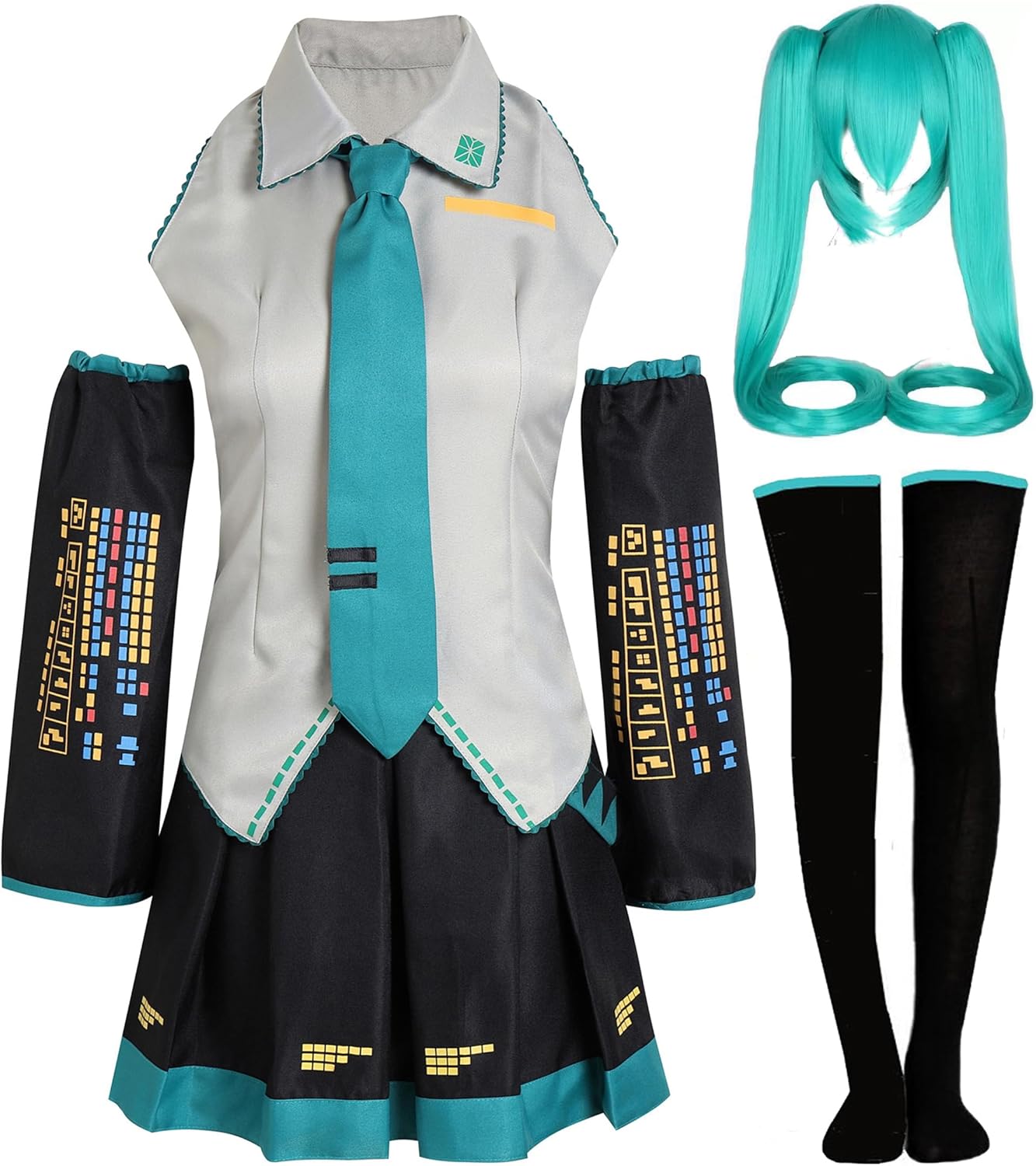 Anime Cosplay Costume Outfit Full Set for Women Halloween Fun