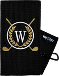 Personalized Monogram Golf Towel - Customized Luxury
