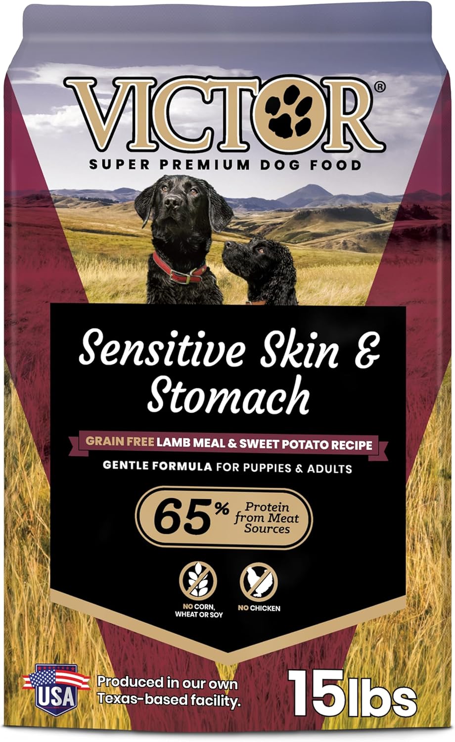 VICTOR Super Premium Dog Food for Sensitive Skin and Stomach